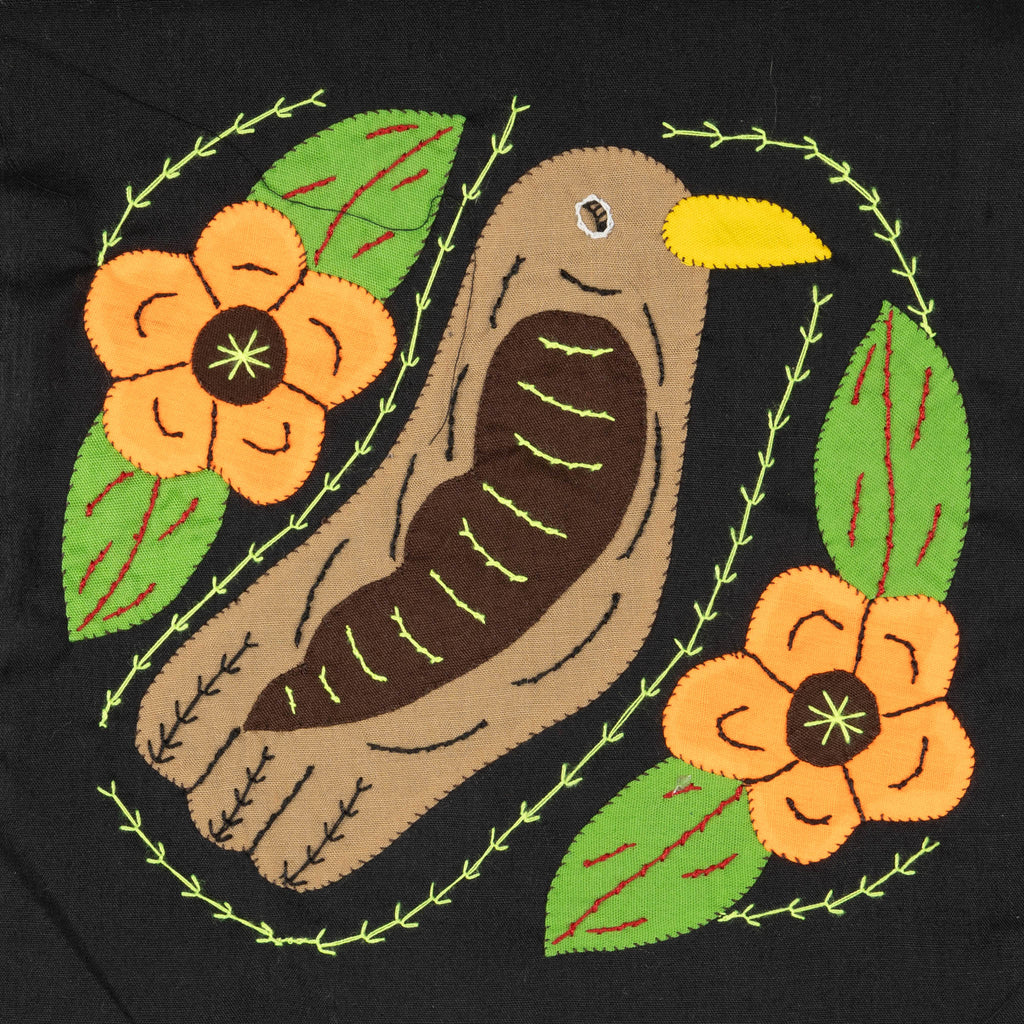 Multicolor Brown And Orange Bird Molita