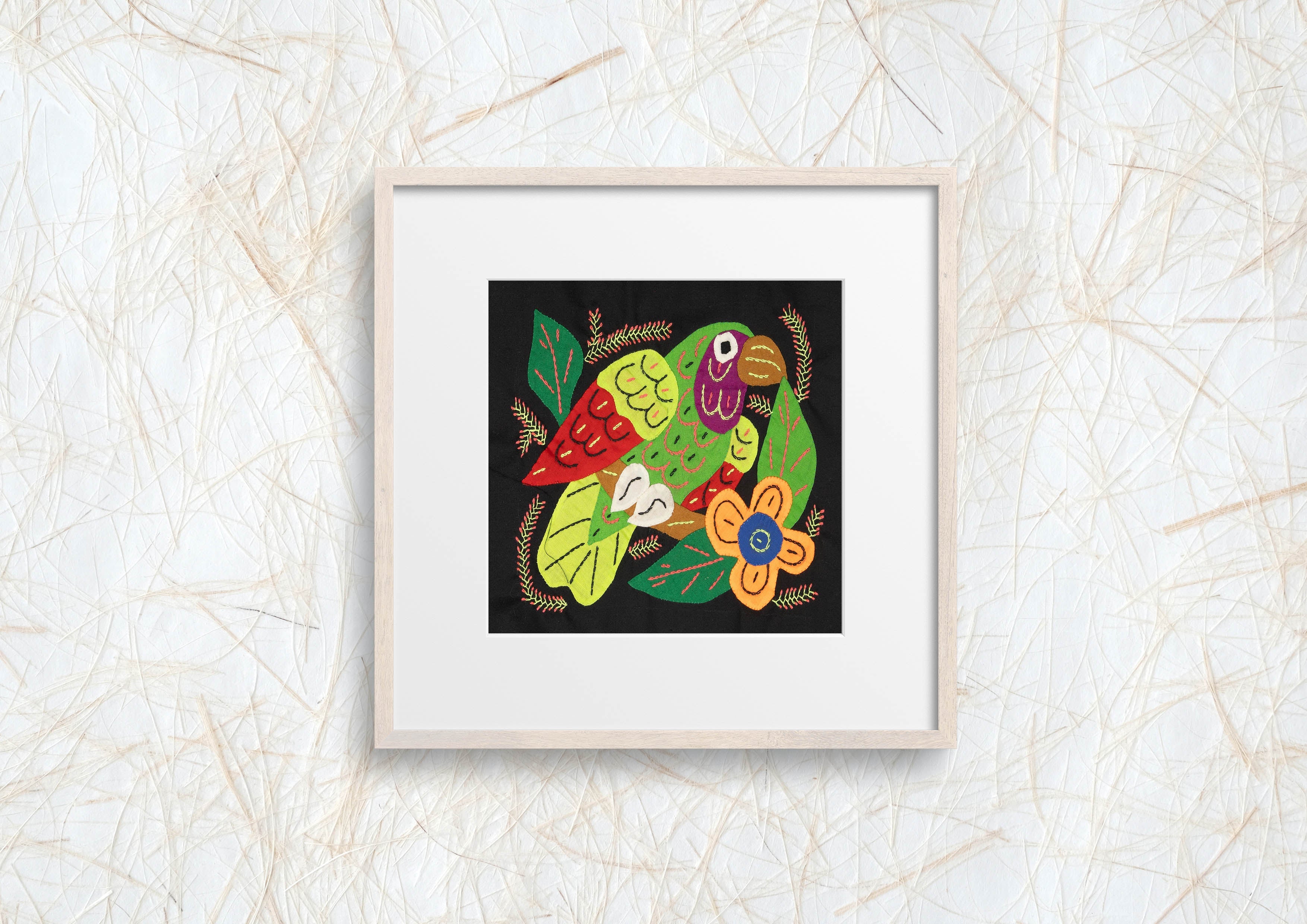 Multicolor Parrot Bird Red And Green Molita