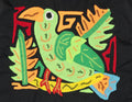 Multicolor Green And Orange Bird Molita