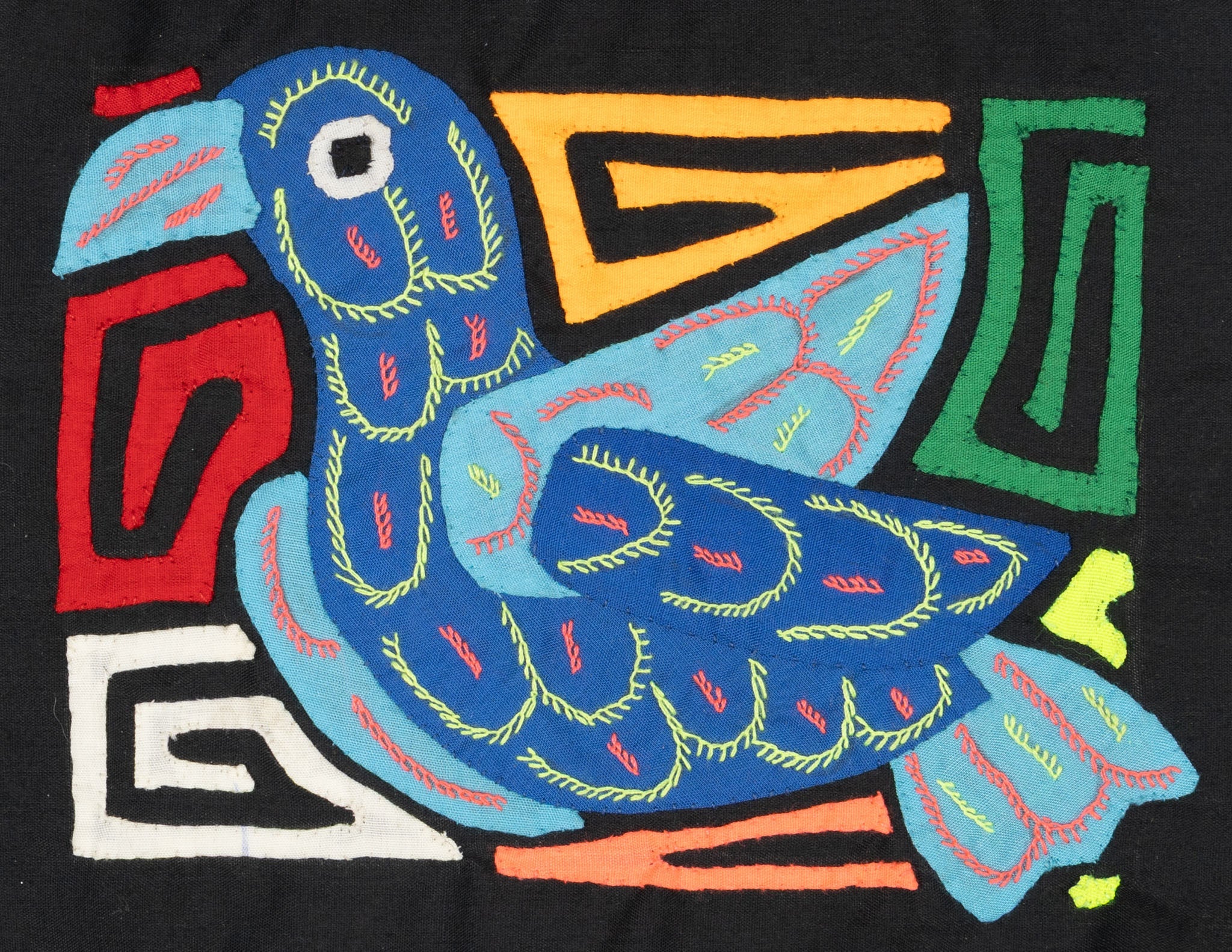 Multicolor Blue Bird Molita