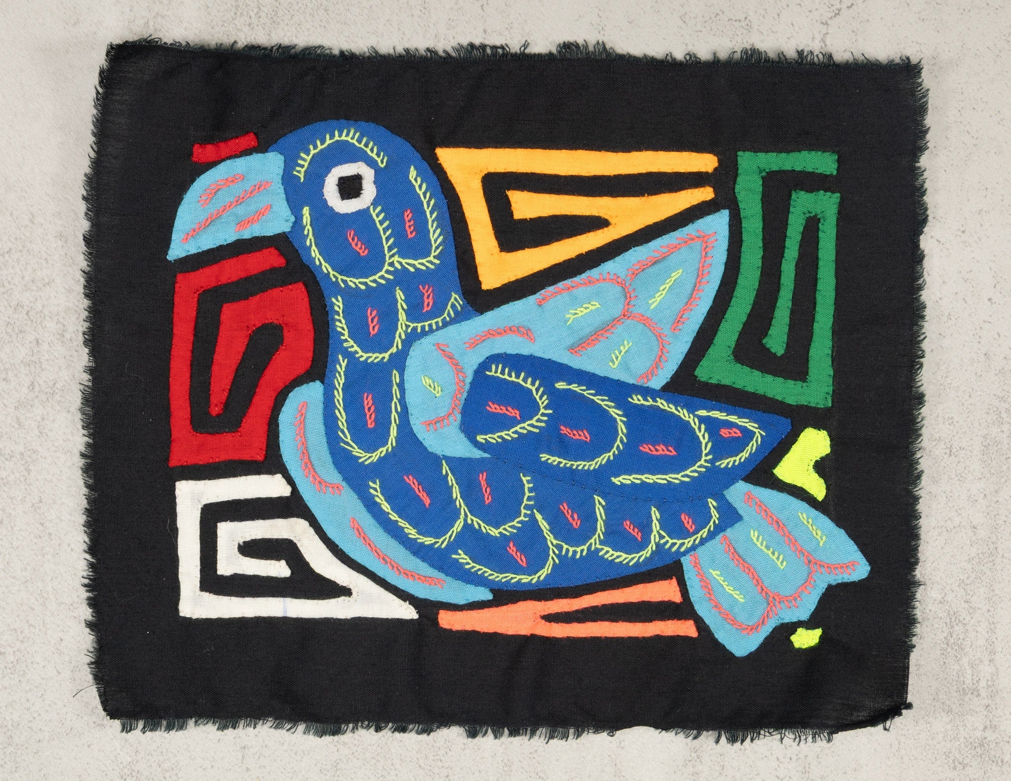 Multicolor Blue Bird Molita