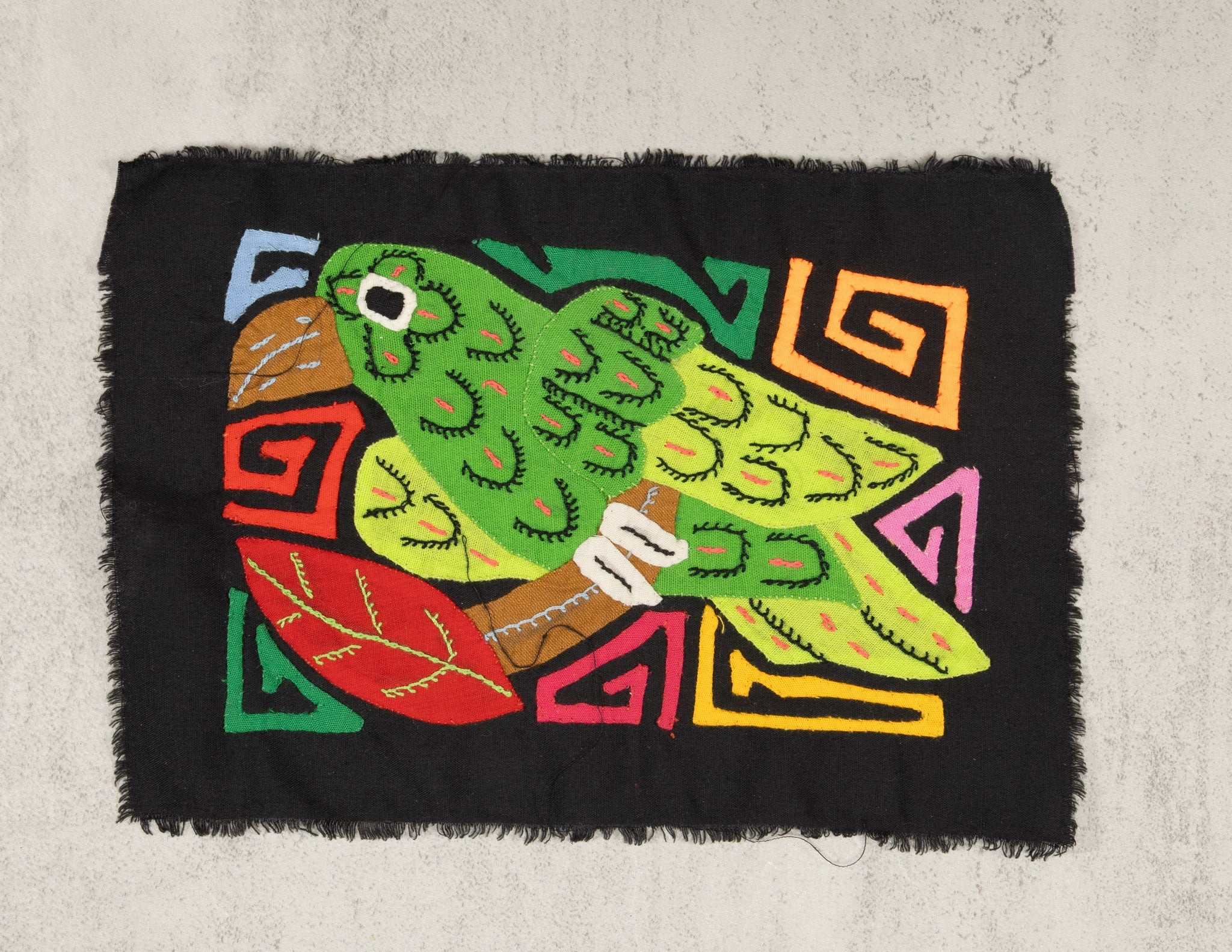 Multicolor Red Abd Green Bird Molita