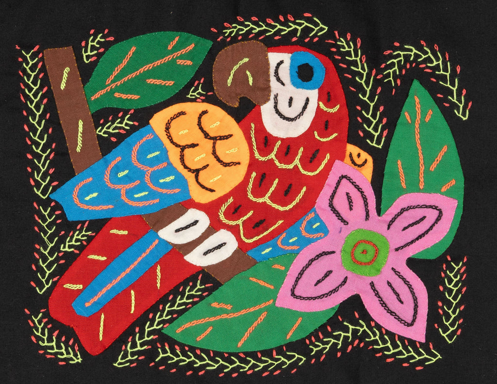 Multicolor Bird Red And Blue Molita