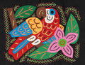 Multicolor Bird Red And Blue Molita