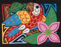 Multicolor Bird Red And Blue Molita