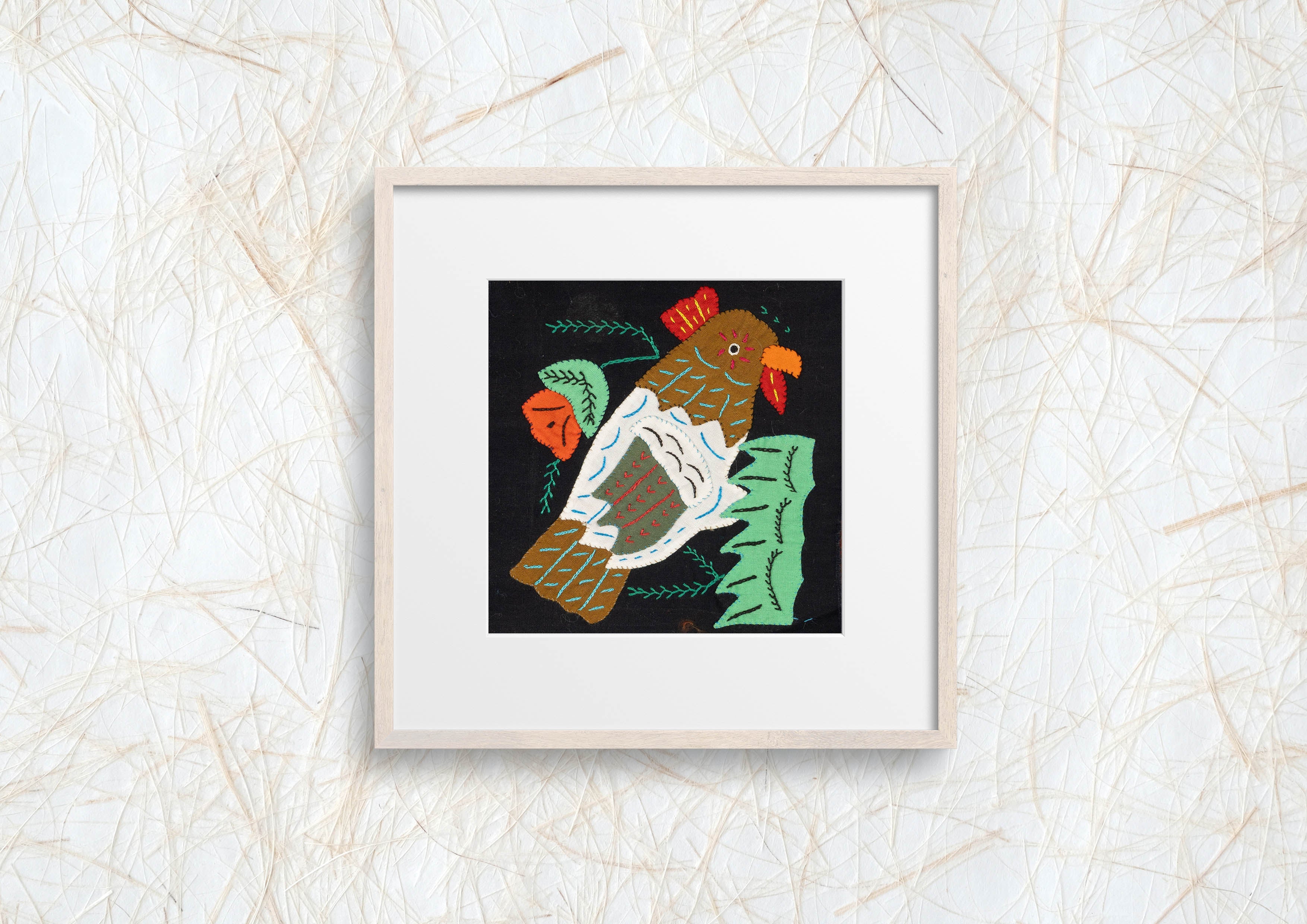 Multicolor White And Brown Bird Molita