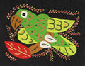 Multicolor Red Abd Green Bird Molita