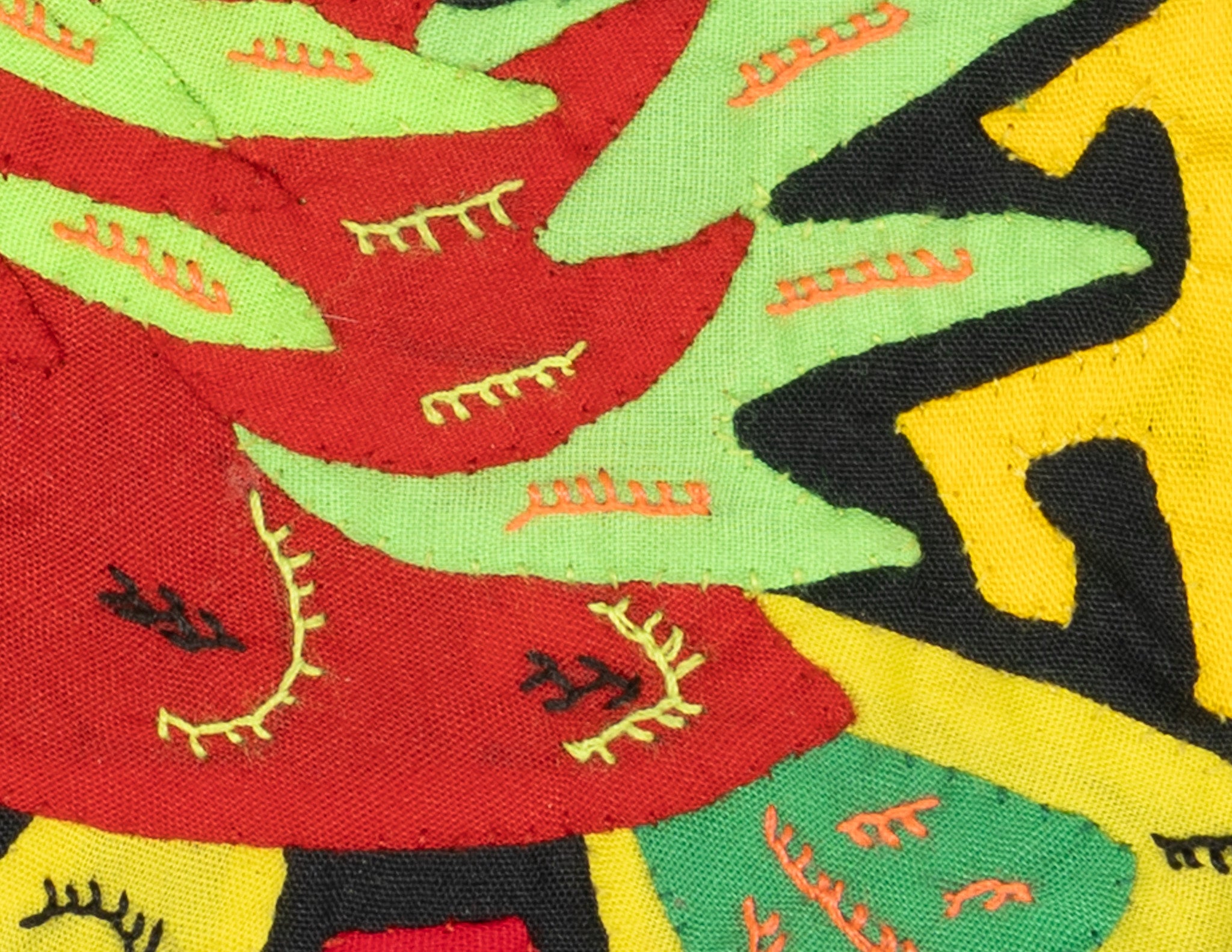 Multicolor Orange And Red Bird Molita