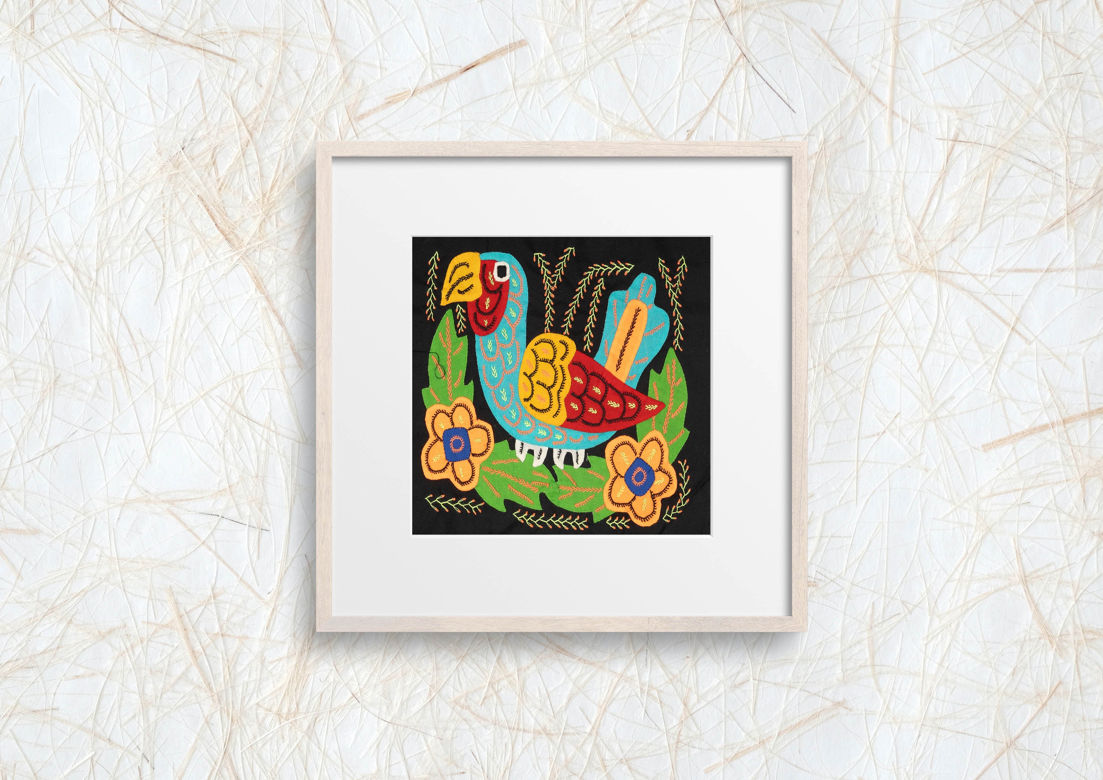 Multicolor Red And Blue Molita