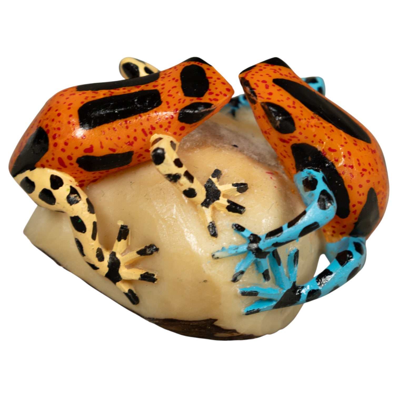 Double Poison Dart Frog Tagua Carving