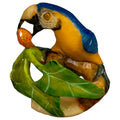 Blue And Yellow Macaw Parrot Bird Tagua Carving