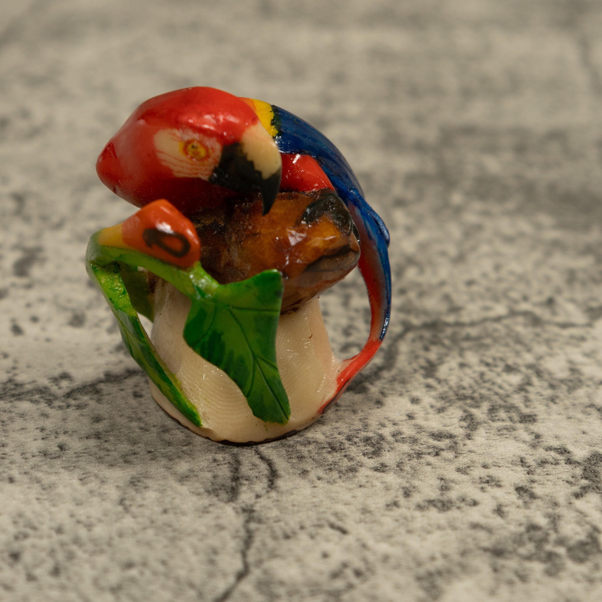 Macaw Parrot Bird Tagua Carving