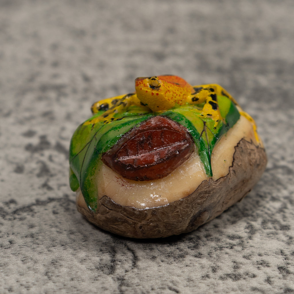 Poison Dart Frog Tagua Carving