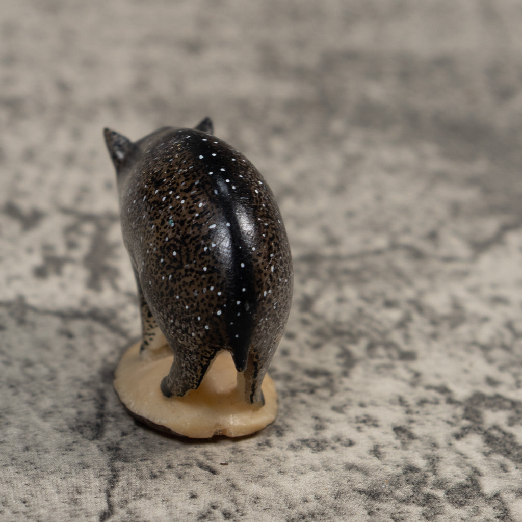 Rainforest Wild Pig Tagua Carving