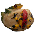Vintage Double Poison Dart Frog Tagua Carving
