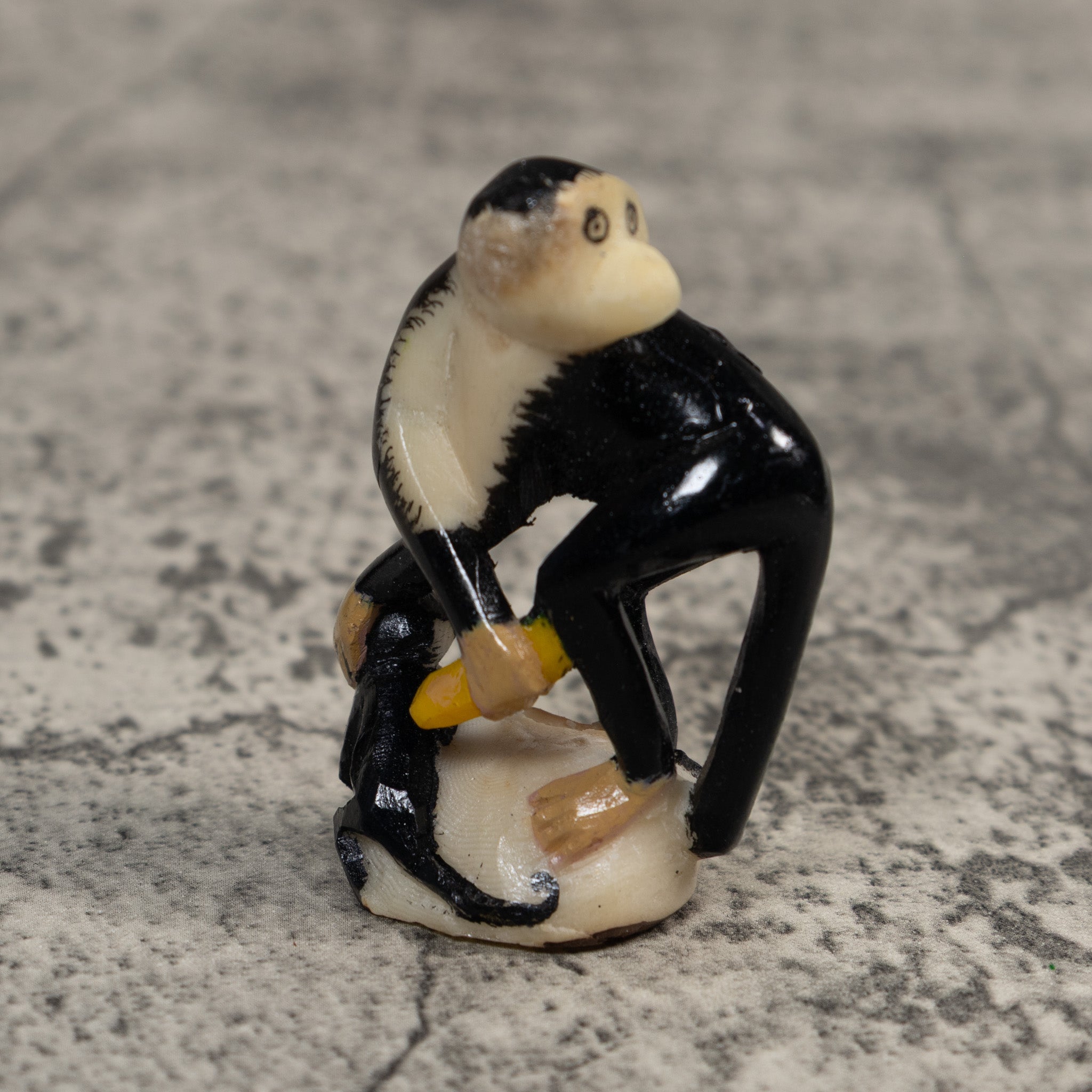 White Face Monkey Tagua Carving