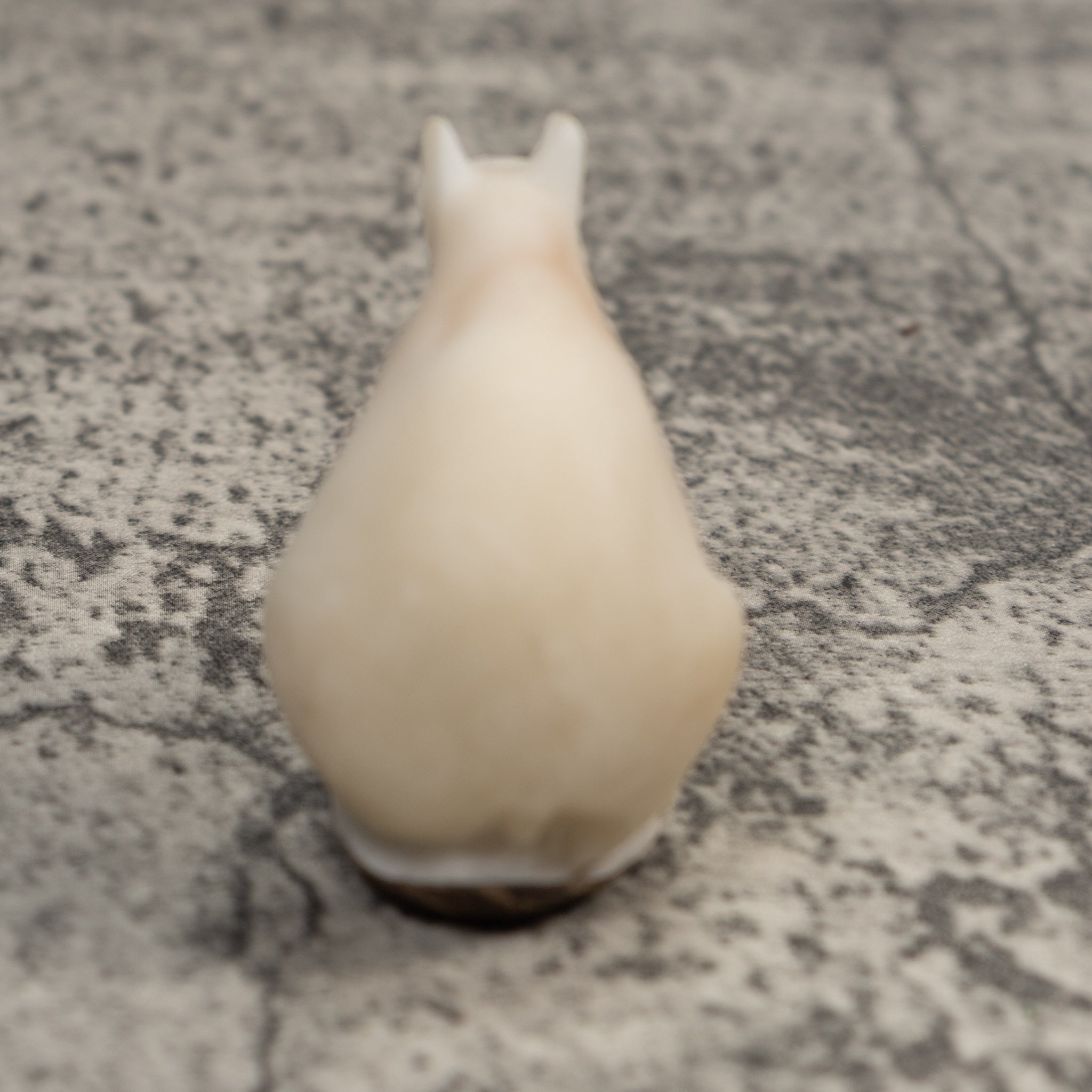 White Natural Neque Agouti Tagua Carving