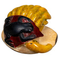 Rare Vintage Banana Stalk With Bug Tagua Carving