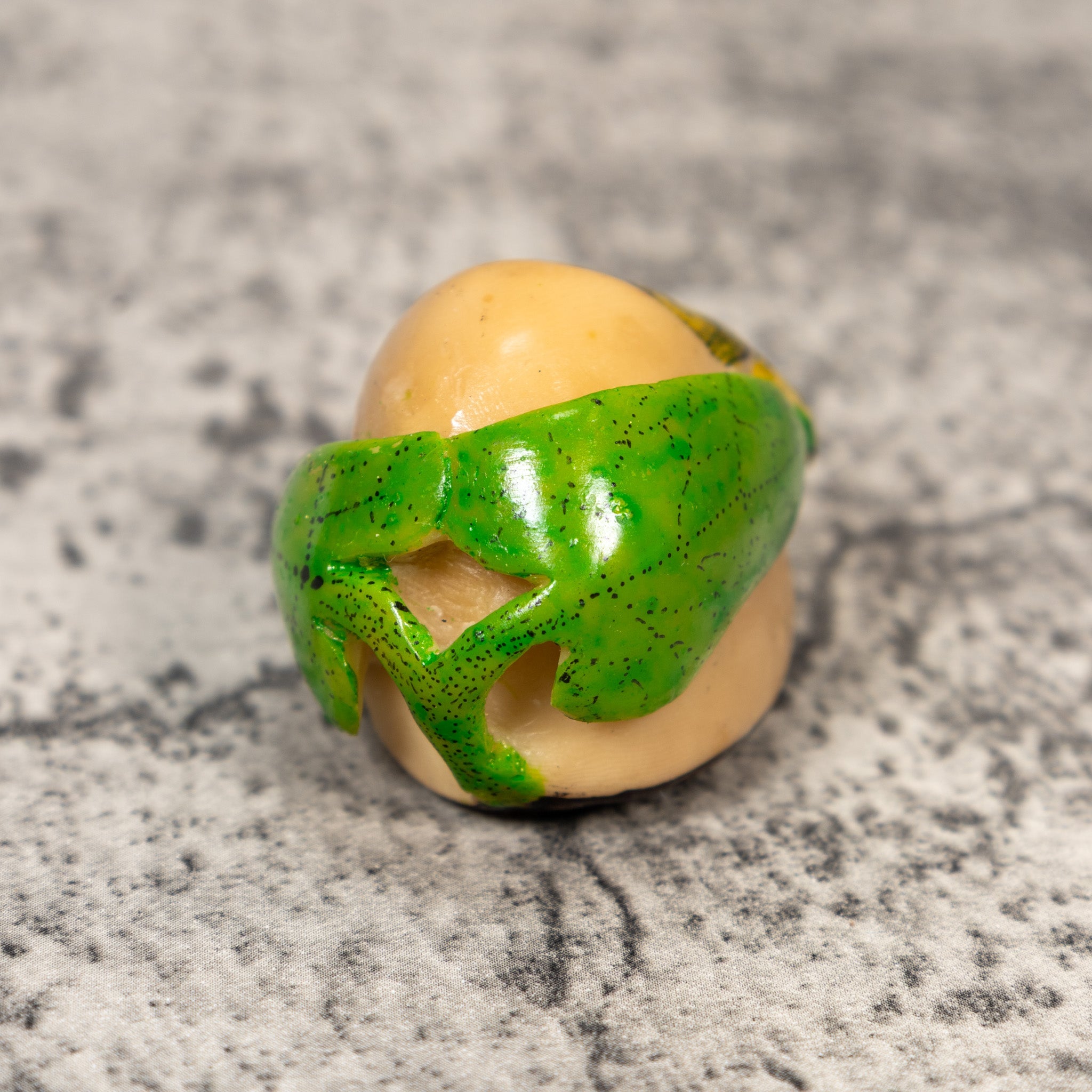 Vintage Turtle Tortoise Tagua Carving