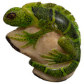 Vintage Iguana Lizard Reptile Tagua Carving
