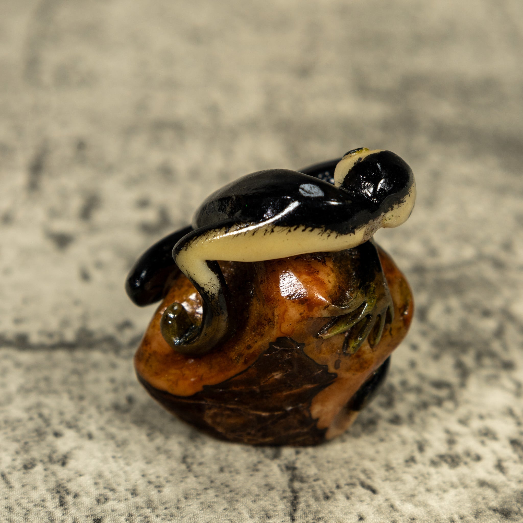 White Face Monkey Tagua Carving