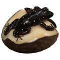 Vintage Yellow And Black Poison Dart Frog Tagua Carving