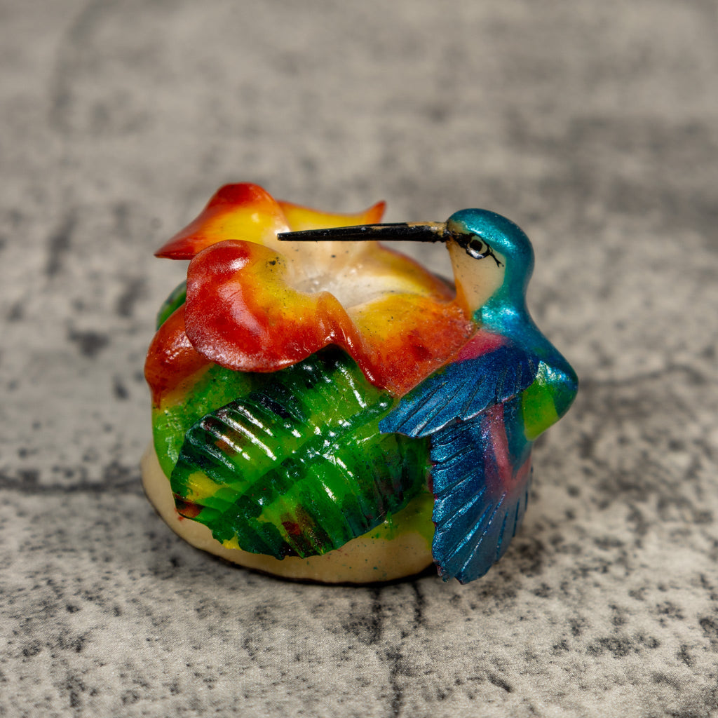 Stupendous Hummingbird Tagua Carving