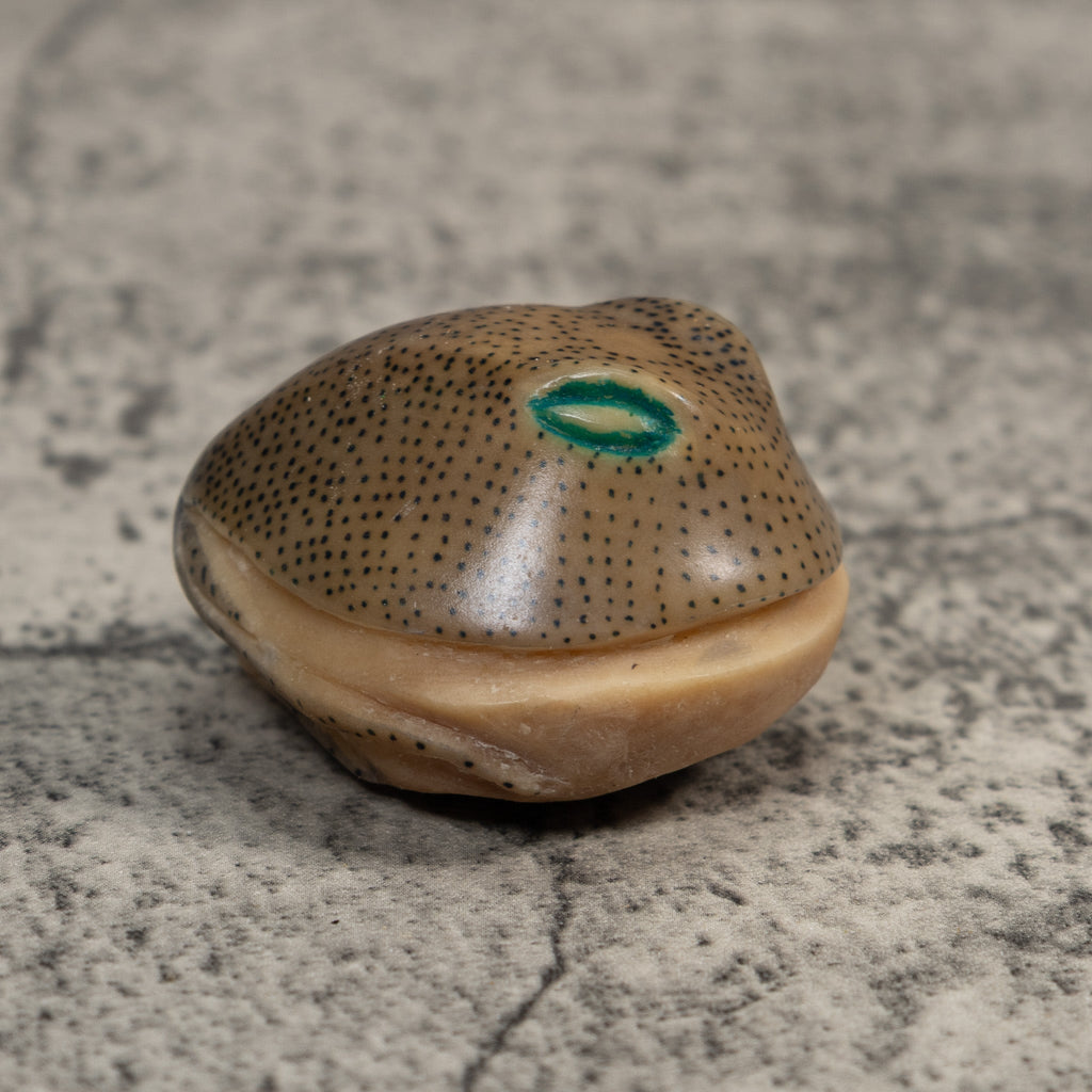 Ocean Stingray Tagua Carving