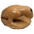 Vintage White Parrot Bird Tagua Carving