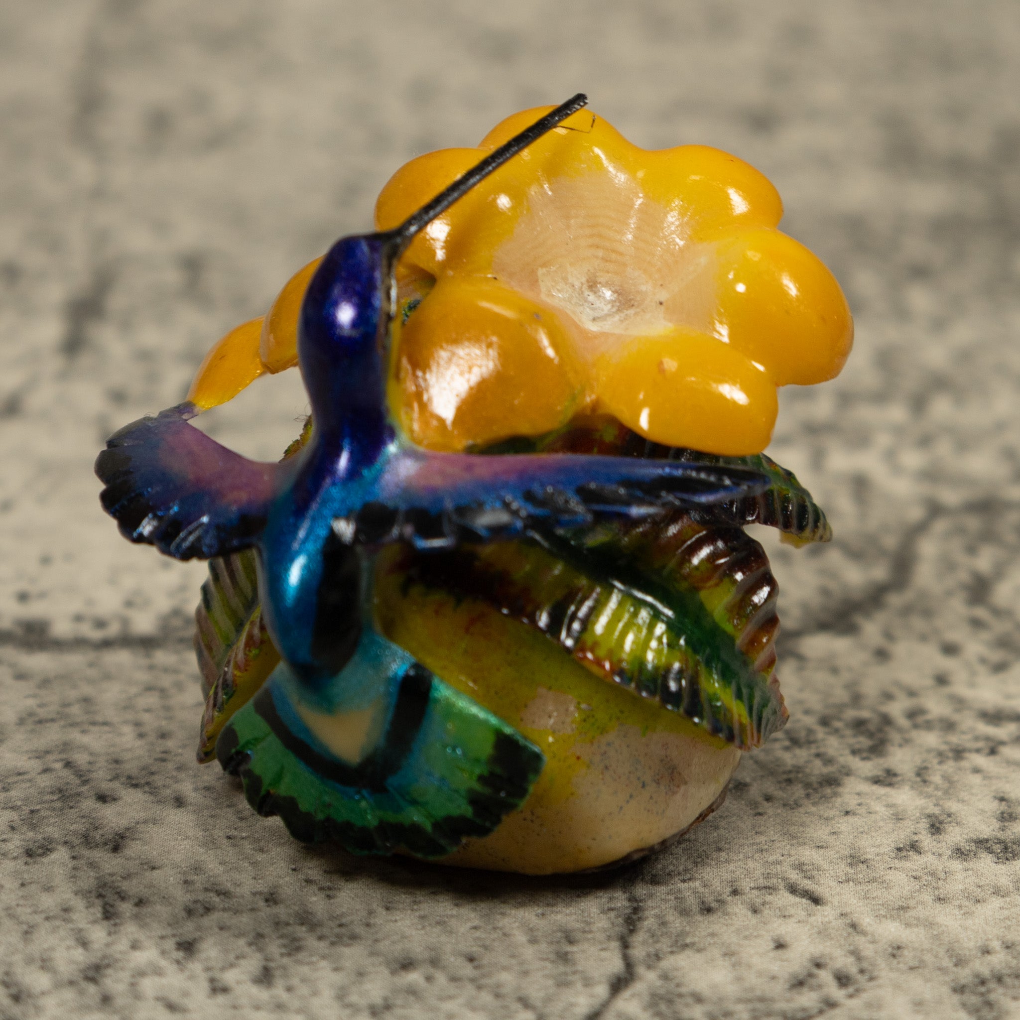 Hummingbird Tagua Carving