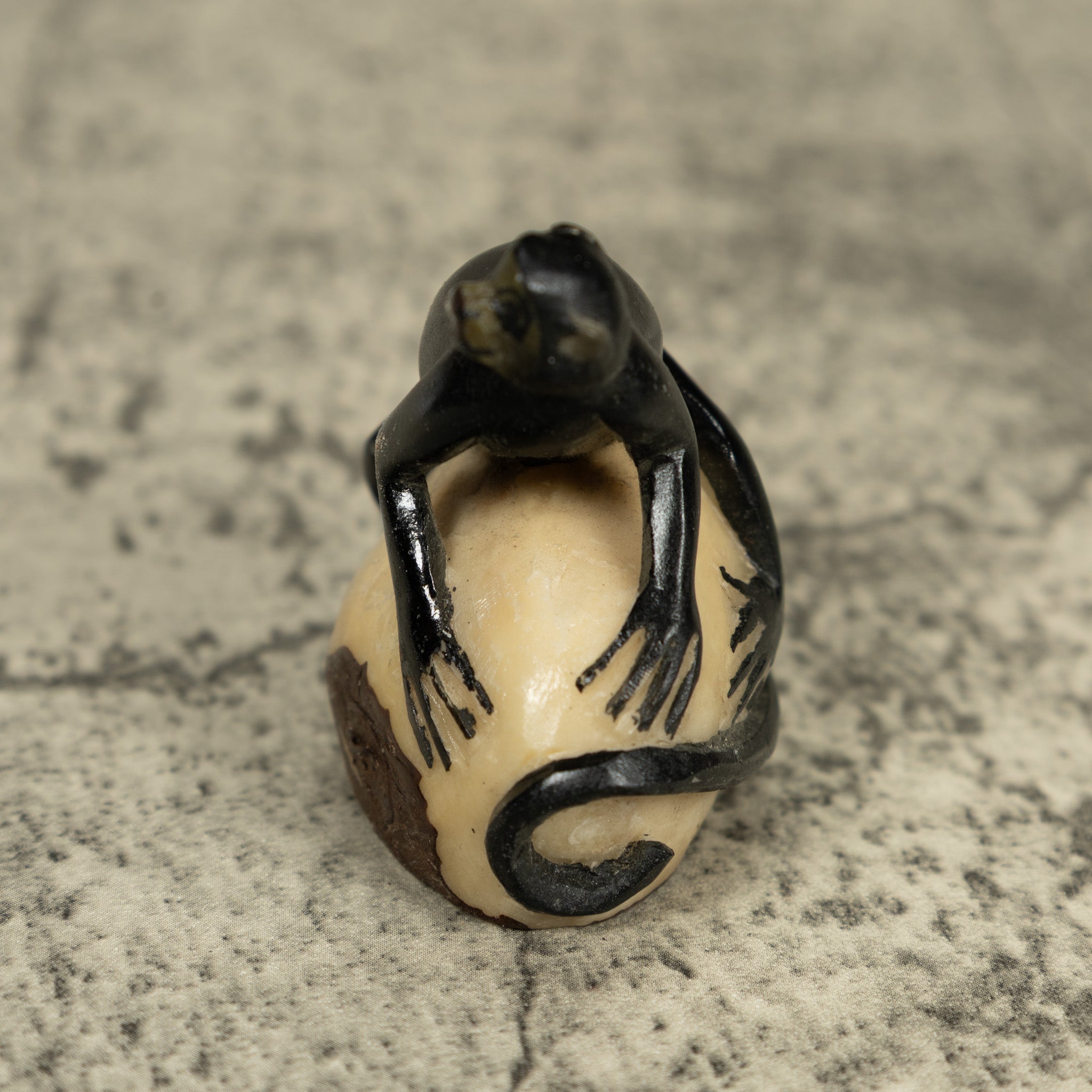 Rainforest Howler Monkey Tagua Carving