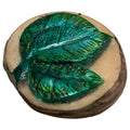 Vintage Foliage Leaves Tagua Carving