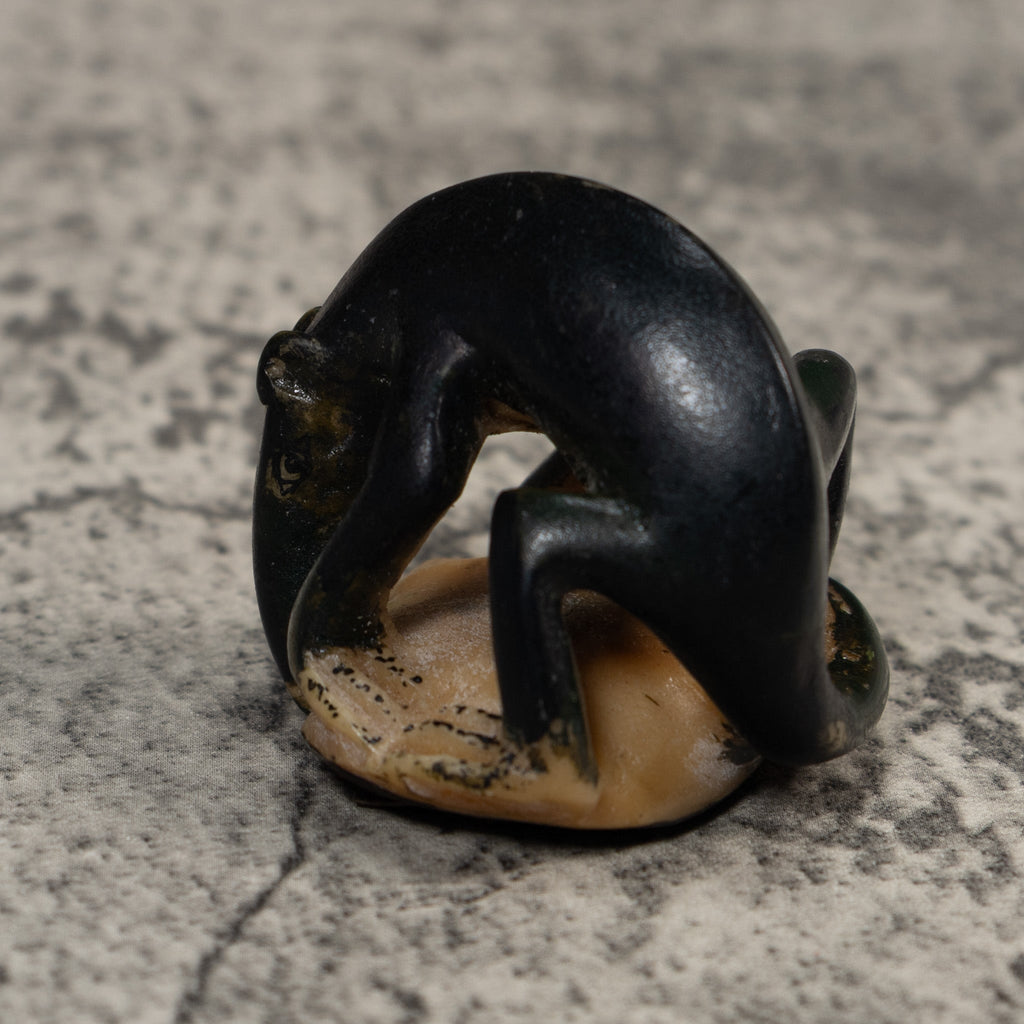 Vintage Anteater Tagua Carving