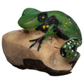 Vintage Poison Dart Frog Tagua Carving