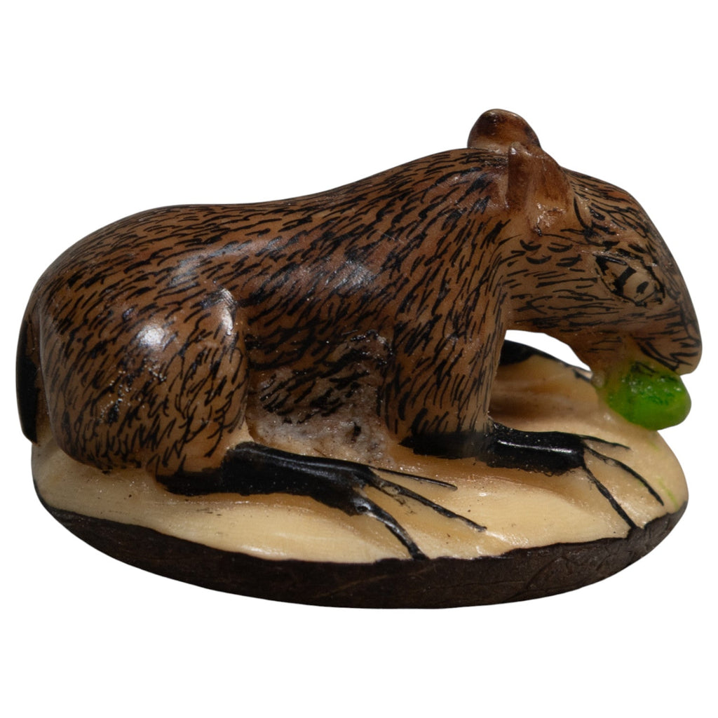 Neque Agouti Tagua Carving