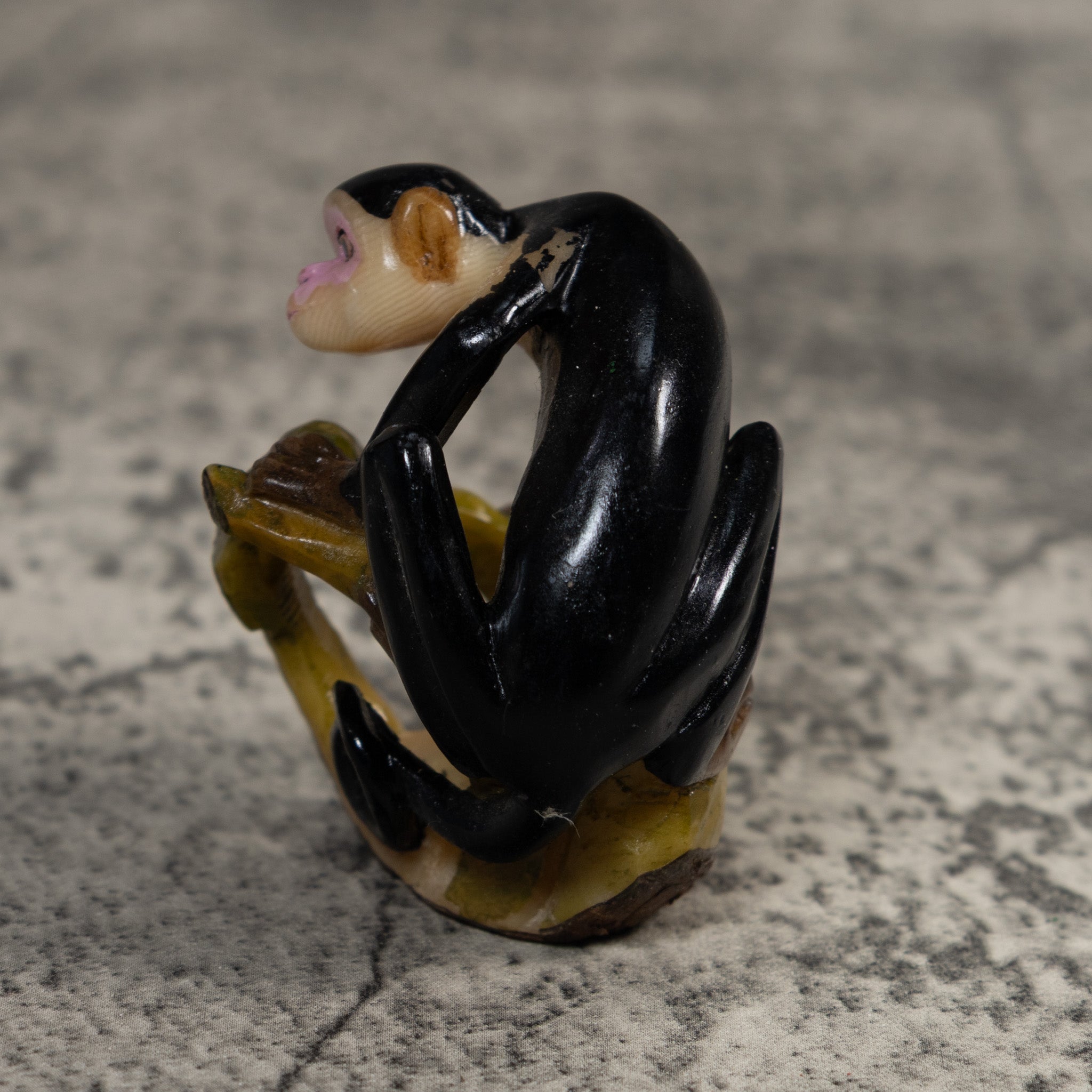 White Face Monkey Tagua Carving