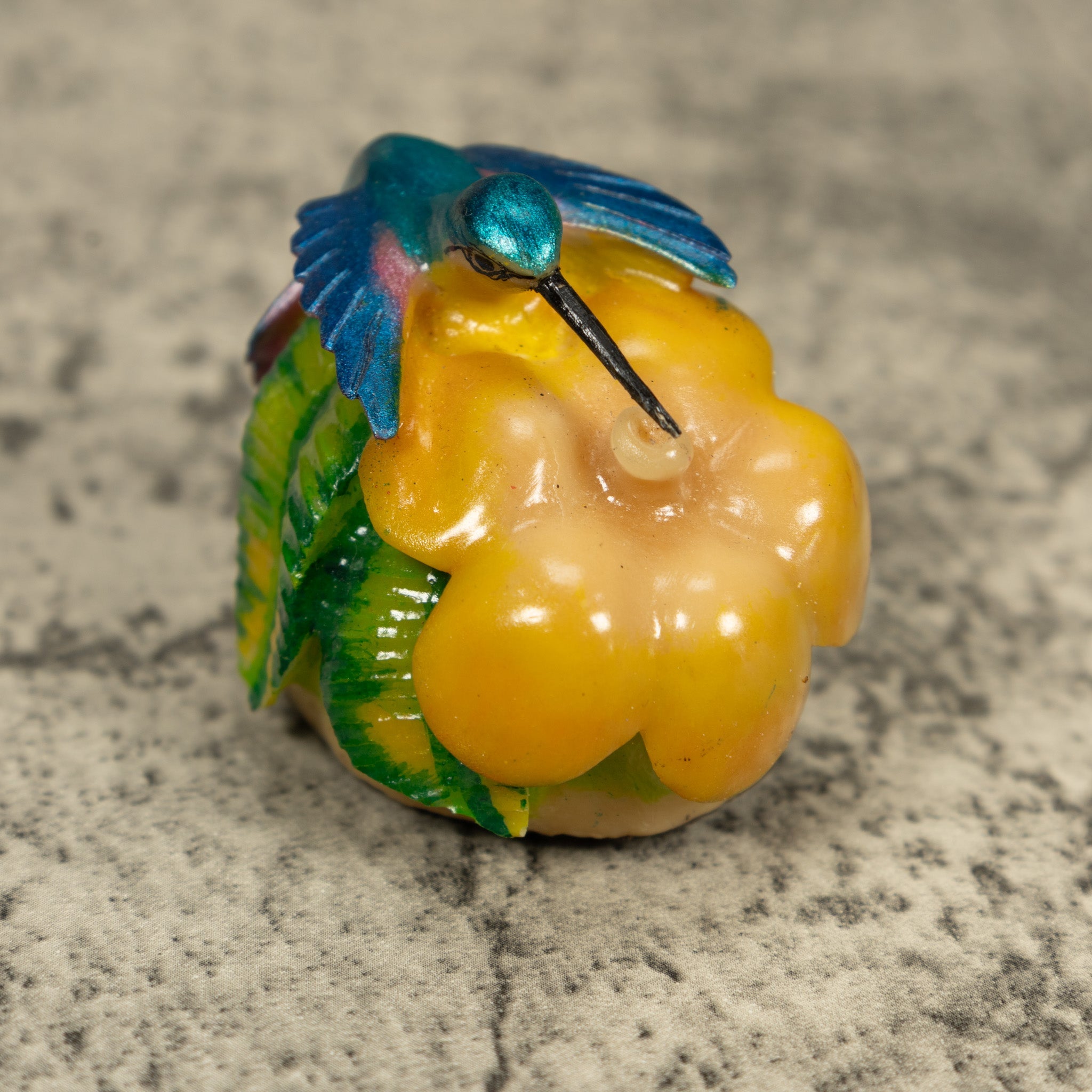 Hummingbird Tagua Carving