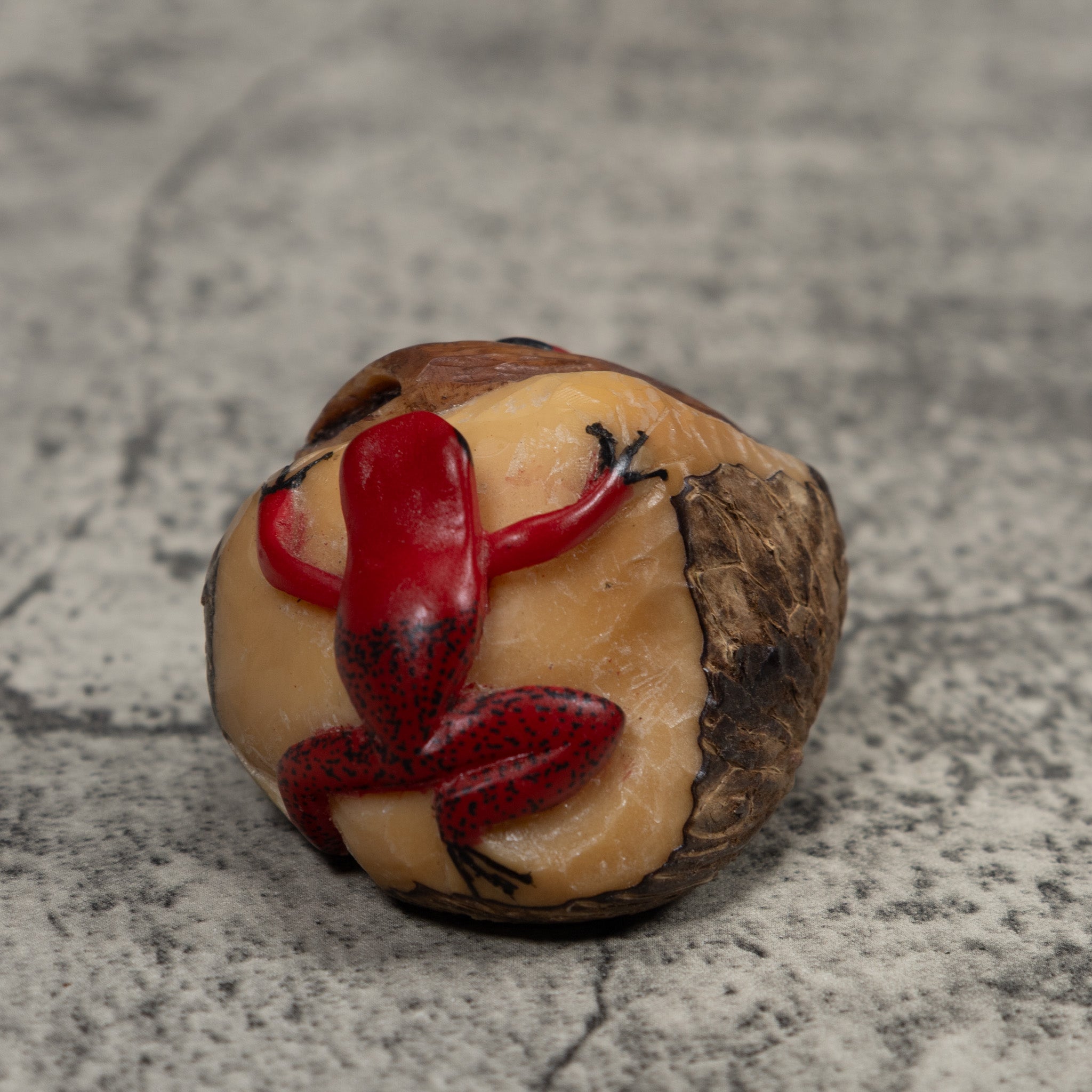 Poison Dart Frog Tagua Carving