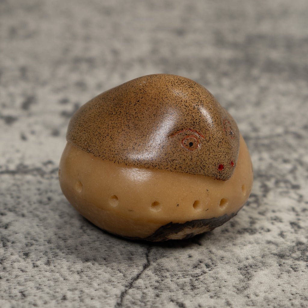 Vintage Stingray Fish Tagua Carving
