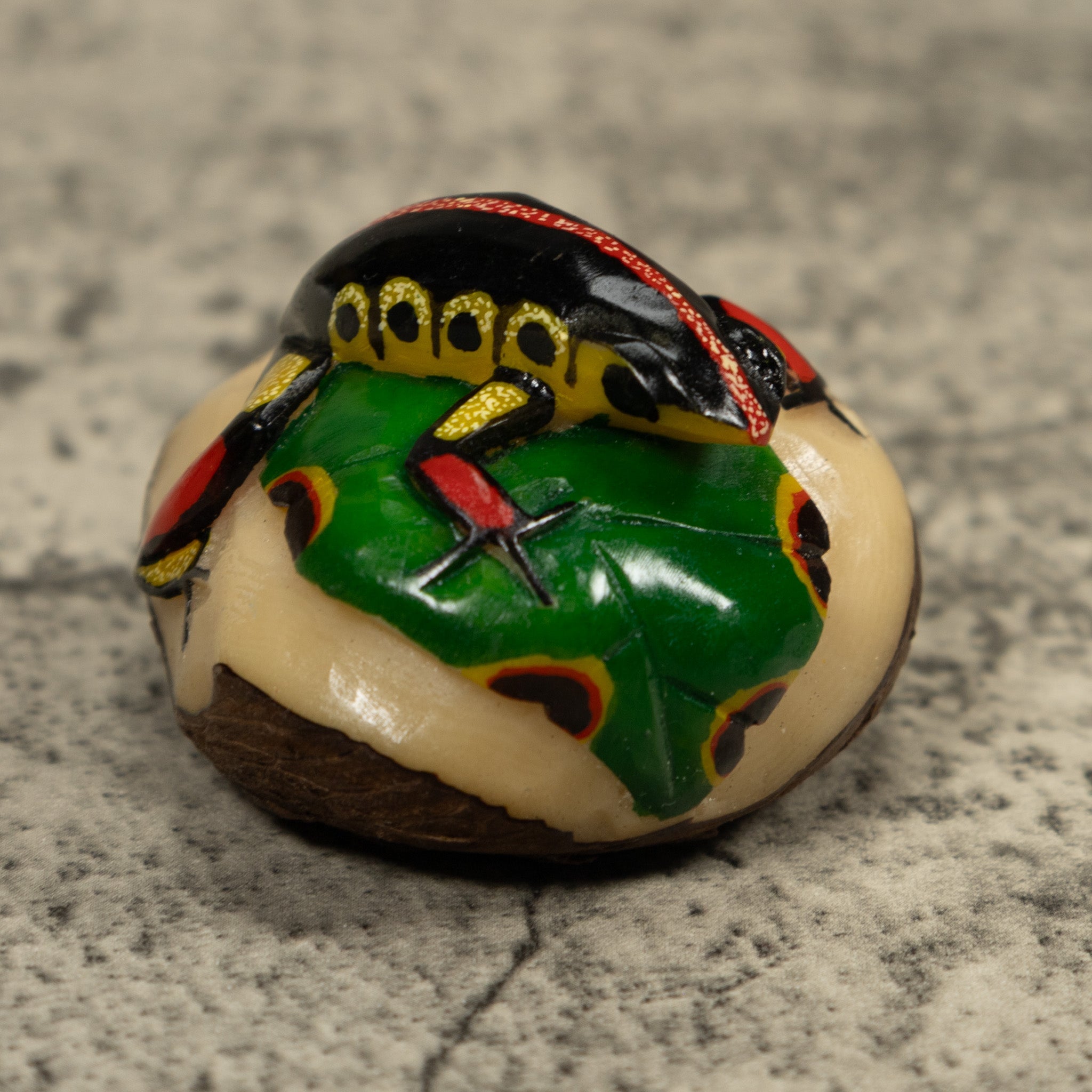 Poison Dart Frog Tagua Carving