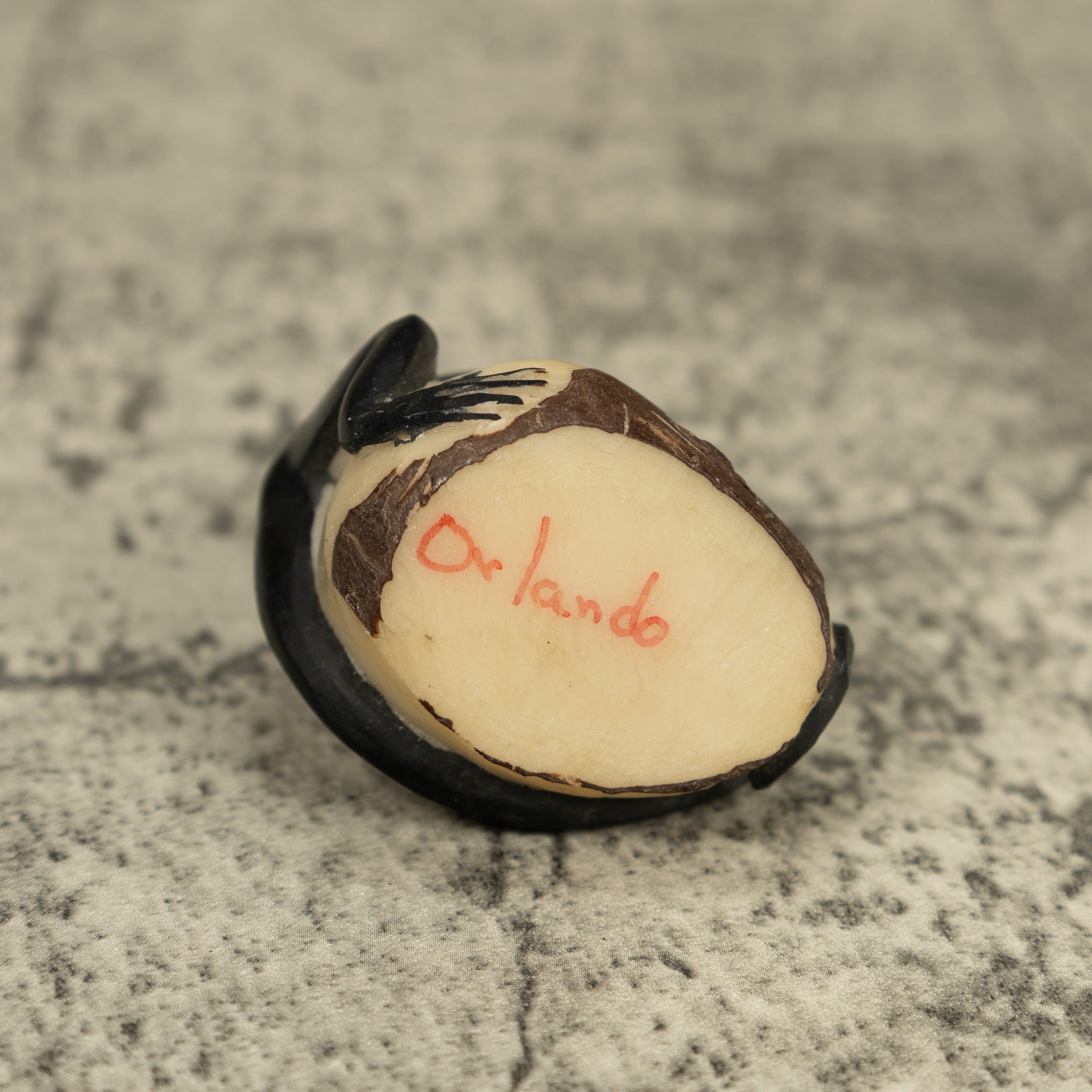 Rainforest Howler Monkey Tagua Carving