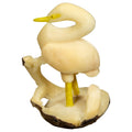 Natural White Waterbird Huron Tagua Carving