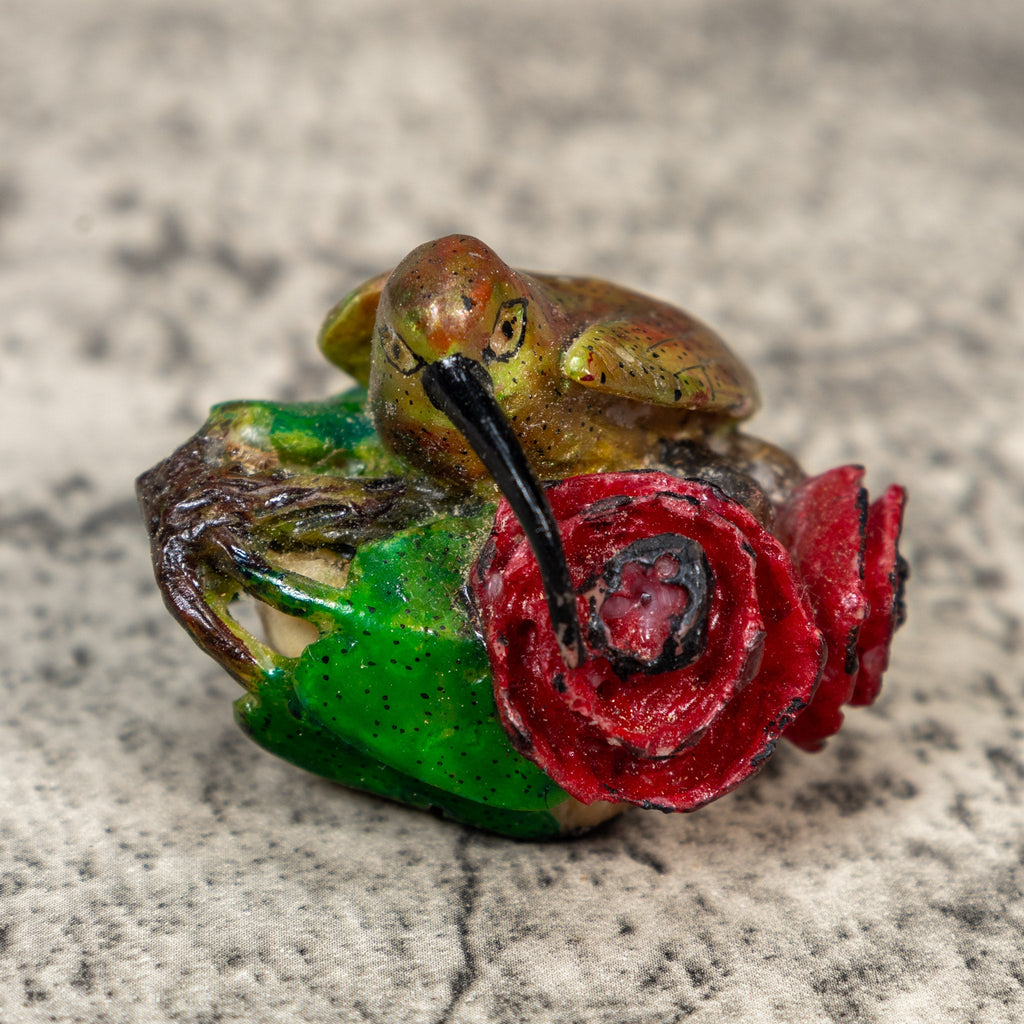 Hummingbird Tagua Carving