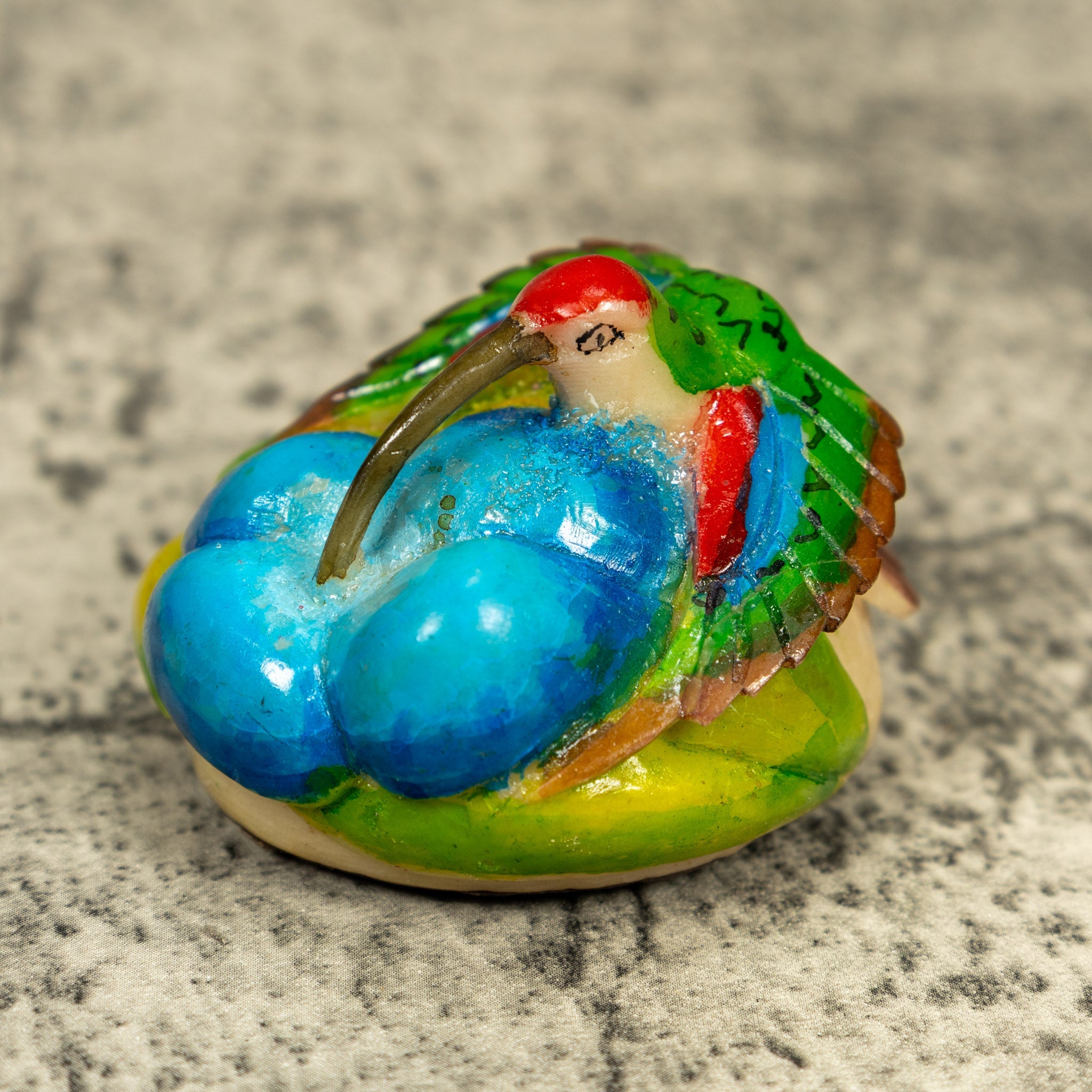 Hummingbird Tagua Carving