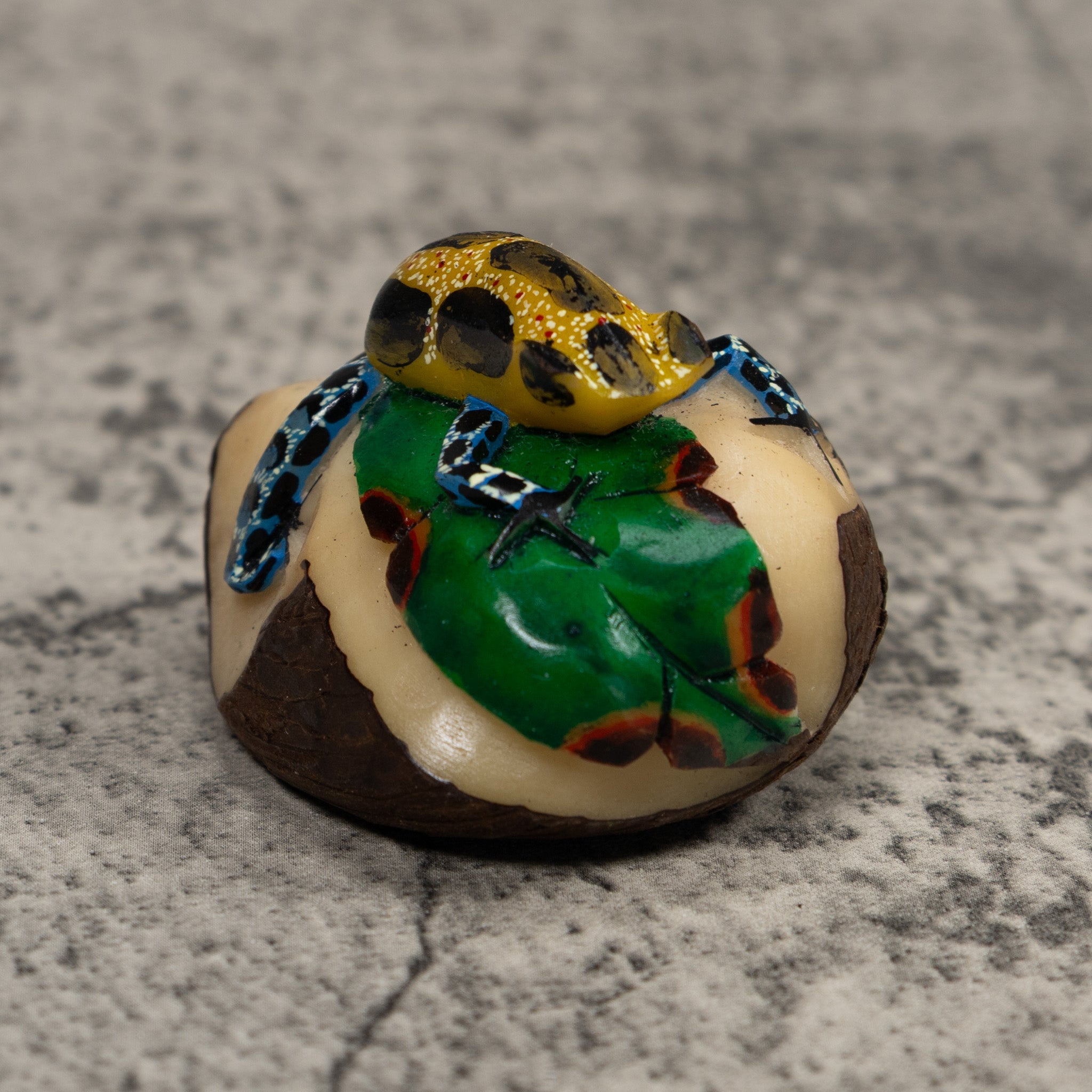 Poison Dart Frog Tagua Carving