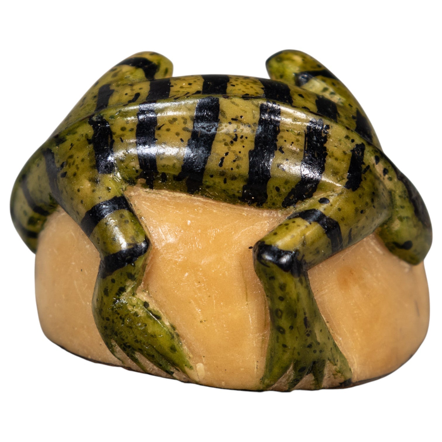 Vintage Iguana Lizard Tagua Carving