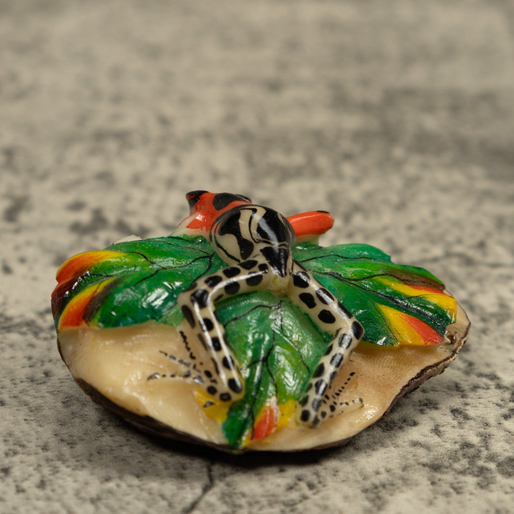 Poison Dart Frog Tagua Carving