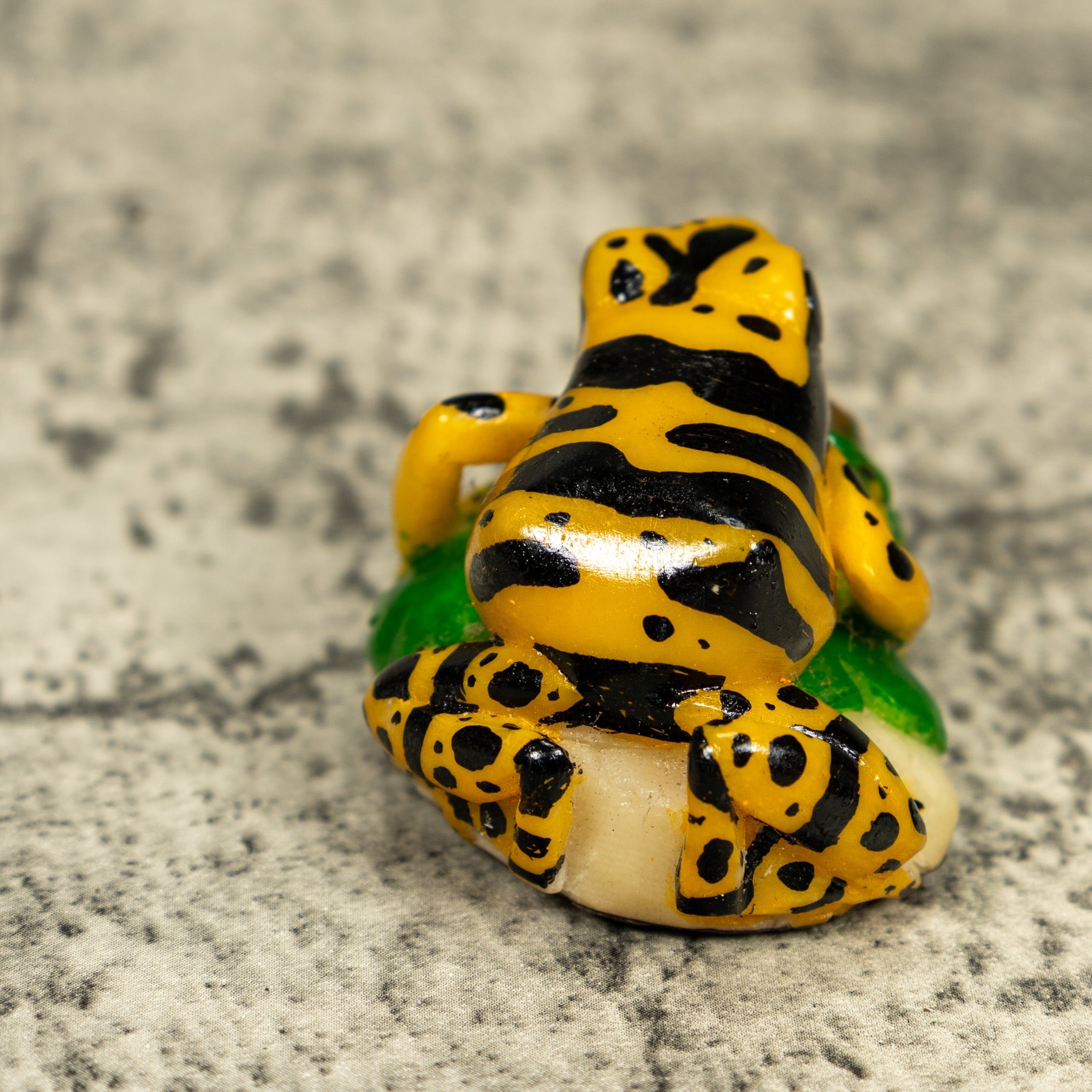 Golden Frog Tagua Carving