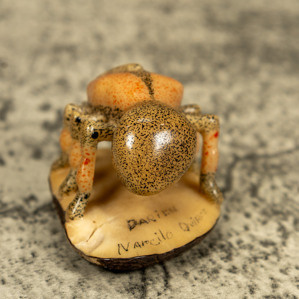 Vintage Undercut Ant Insect Tagua Carving