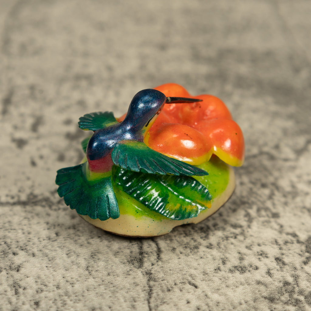 Hummingbird Tagua Carving